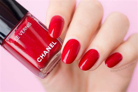 chanel classic red polish|discontinued chanel nail polish colors.